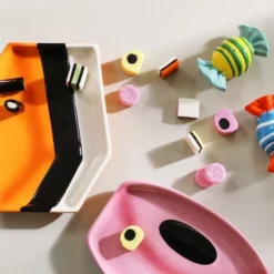 &klevering Plate Engelse Drop - Orange