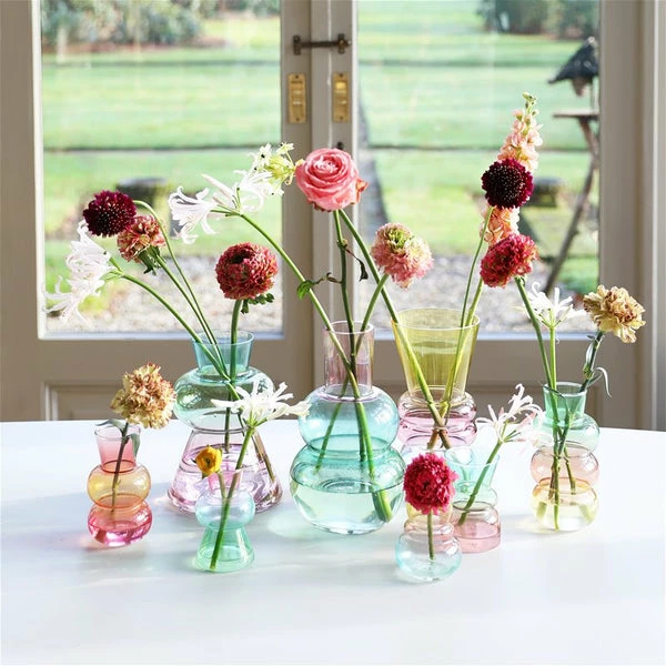 &klevering Jarrón Droplet Large Blue 3 &klevering Jarrón Droplet Large Blue