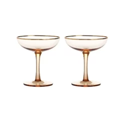 &klevering Copas Champan Vidrio Rosa