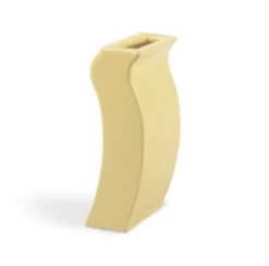 &klevering Wavey Lilac And Yellow Vase Set Of 2