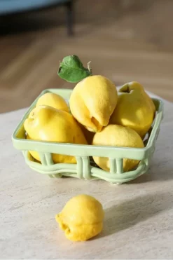 &klevering Ceramic Green Basket