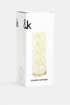 &klevering Green Tortoiseshell Carafe