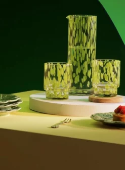 &klevering Glass - Green Tortoise