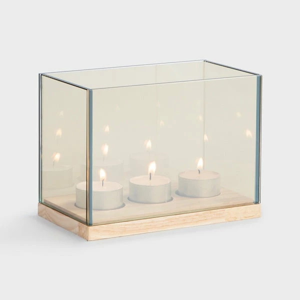 &klevering Tealight Reflection Gold Triple 3 &klevering Tealight Reflection Gold Triple