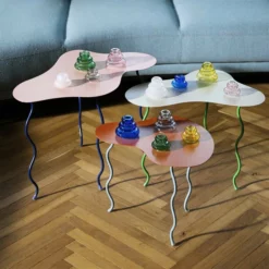 &klevering | Candle Holder Whipped Large - Pink