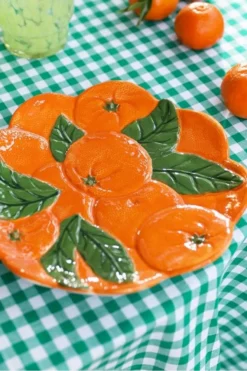 &klevering Orange Plate