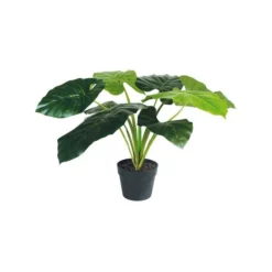 &klevering Monstera Plant Artificial Green Taro