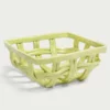 &klevering Ceramic Green Basket 2 &klevering Ceramic Green Basket