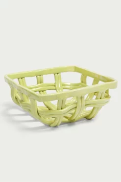 &klevering Ceramic Green Basket