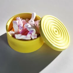 &klevering Box Round Yellow