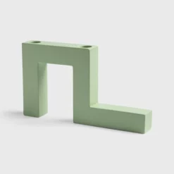 &klevering Candle Holder Tube Mint Medium
