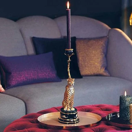 &klevering Candelabro Leopardo 4 &klevering Candelabro Leopardo