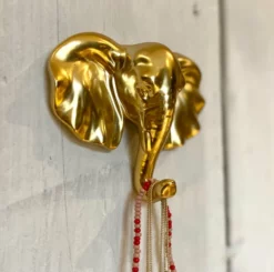 &klevering Gold Elephant Hook