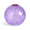 &klevering Purple Spiral Vase