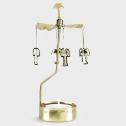 &klevering Palm Tree Tealight Spinner