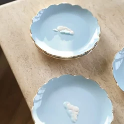 &klevering Cloud China Plate Set Of Four