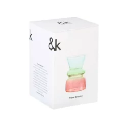 &klevering Vase Droplet Blue