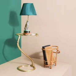 &klevering Bamboo Basket with Handle