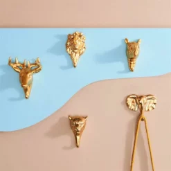 &klevering Hook Elephant Gold