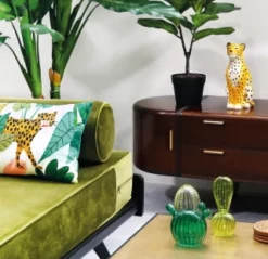 &klevering Monstera Plant Artificial Green Taro