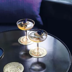 &klevering Copas Champan Vidrio Rosa