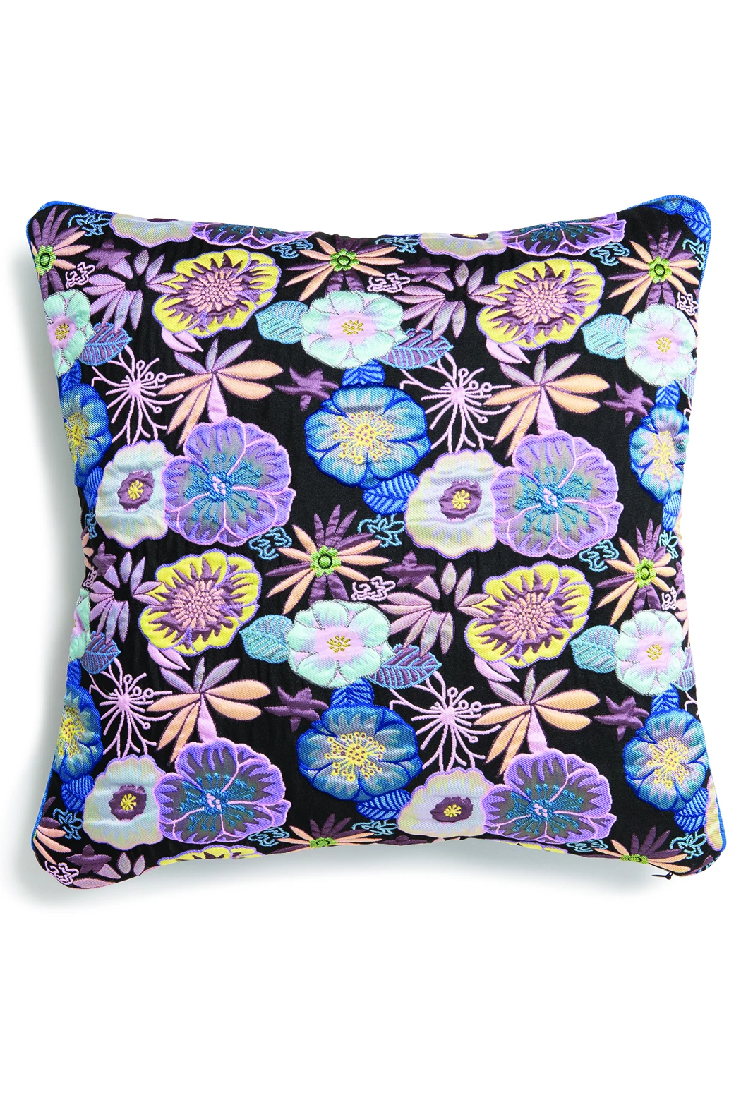 &klevering Square Bloom Cushion - Multicoloured 3 &klevering Square Bloom Cushion - Multicoloured