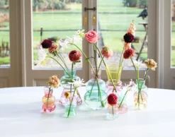 &klevering Pink Droplet Vase