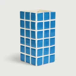 &klevering Blue Tile Planter