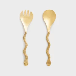 &klevering Cubiertos Ensalada Serpiente