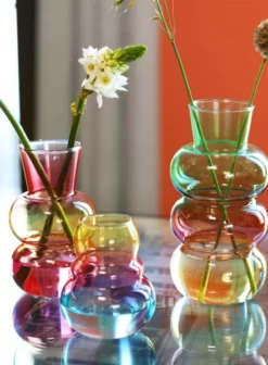 &klevering Droplet Green Vase