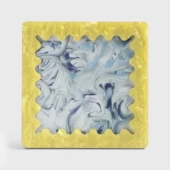 &klevering Photo Frame Wavy - Yellow