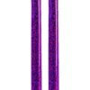 &klevering Two Glitter Candles Violet