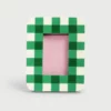 &klevering Green Vichy Photo Frame