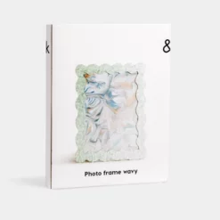 &klevering Wavy Mint Photo Frame