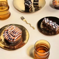 &klevering Plate Imperfect Large Gold