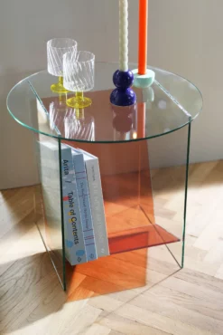 &klevering Twirl Yellow Glass - Set of 2