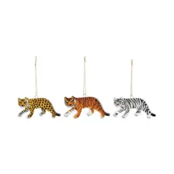 &klevering Feline Ceramic Ornaments (3 Designs)