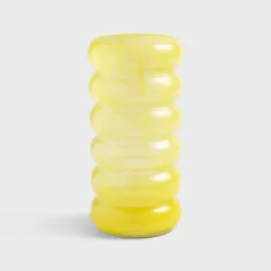 &klevering Chubby Yellow Vase