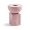 &klevering Stack Candle Holder Pink