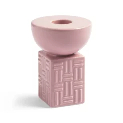 &klevering Stack Candle Holder Pink