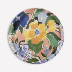 &klevering Margaret Jeane Floral Bamboo Tray