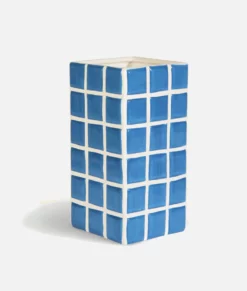 &klevering Blue Tile Vase