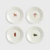 &klevering Set of 4 Small Autumn Plates