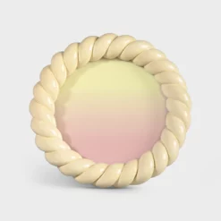 &klevering Yellow Braid Photo Frame