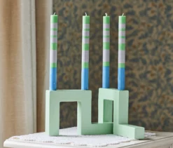 &klevering Mint Tube Candle Holder