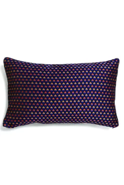 &klevering Rectangle Ogee Cushion - Multicoloured