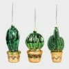 &klevering Ornament Cactus Set of 3