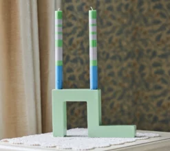 &klevering Mint Tube Candle Holder