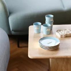 &klevering Plate cloud set of 4