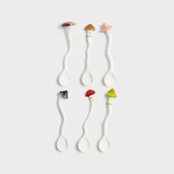 &klevering Spoon mushroom set of 6